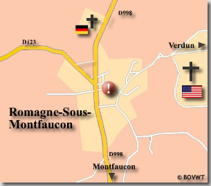 Roadmap to Romagne sous Montfaucon
